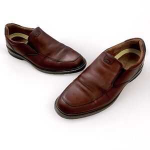 Florsheim Norwalk Moc Toe Slip-On Leather Shoes Men’s 11‎ Brown Classic Comfort